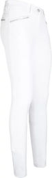 Produktbild von Imperial Riding El Capone Knee Turnierreithose Damen mit Mid Grip in Weiß Größe 44 wasserabweisend