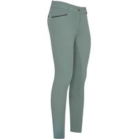 Produktbild von Imperial Riding El Capone Reithose für Mädchen mit Vollbesatz und wasserabweisender Funktion in Grün