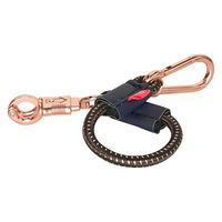 Produktbild von Imperial Riding Elastischer Traileranbinder mit Panikhaken und Karabiner Braun 40cm - 40 cm