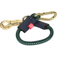 Produktbild von Imperial Riding Elastischer Traileranbinder mit Panikhaken und Karabiner Grün 40cm