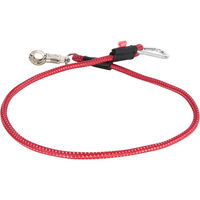 Produktbild von Imperial Riding Elastischer Traileranbinder mit Panikhaken und Karabiner Tango Rot 120cm