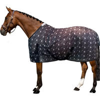 Produktbild von Imperial Riding Fliegendecke Carlys Sommerdecke für Pferde mit Insektenschutz und UV-Schutz Grey Pixie Dust AOP Größe 125