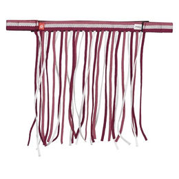 Produktbild von Imperial Riding Fliegenfransen aus Nylon mit Klettverschluss in Rose-Bordeaux für Pferde