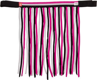 Produktbild von Imperial Riding Fliegenmaske für Ponys aus Nylon in Rosa mit Klettverschluss