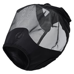 Imperial Riding Fliegenmaske IRH Fly Shield ohne Ohren mit UV-Mesh und Fleeceeinfassung Schwarz – Bild 1 von 2