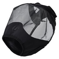 Produktbild von Imperial Riding Fliegenmaske IRH Fly Shield ohne Ohren mit UV-Mesh und Fleeceeinfassung Schwarz