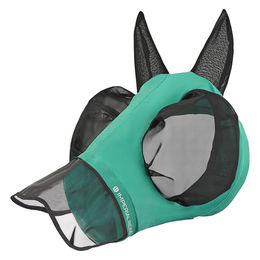 Imperial Riding Fliegenmaske Trail Ride mit Nasenschutz Mesh Türkis Cob – Bild 1 von 10