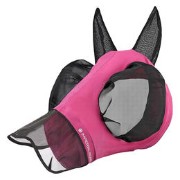 Imperial Riding Fliegenmaske Trail Ride mit Nasenschutz Pink Größe Cob – Bild 1 von 11