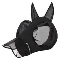 Produktbild von Imperial Riding Fliegenmaske Trail Ride mit Nasenschutz Schwarz Full Mesh