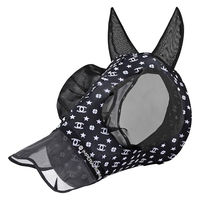 Produktbild von Imperial Riding Fliegenmaske Trail Ride mit Nasenschutz Schwarz XL