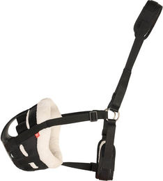 Imperial Riding Fressbremse Fur Spacious Schwarz für Ponys mit Fellrand – Bild 1 von 1
