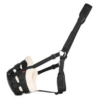 Produktbild von Imperial Riding Fressbremse Fur Weidemaske mit Fellfutter und Gummiplatte Schwarz Cob