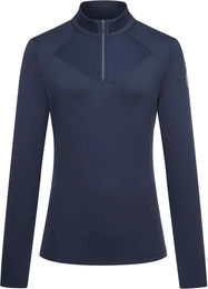 Produktbild von Imperial Riding Gaby Technisches Reitshirt für Damen mit langen Ärmeln Blau Größe L