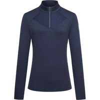 Produktbild von Imperial Riding Gaby Technisches Reitshirt für Damen mit langen Ärmeln Blau Größe L