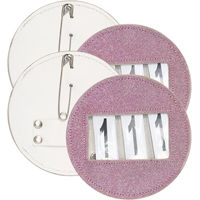 Produktbild von Imperial Riding Glitter Nummer Reiten Rosa Sattelzubehör 2er Pack