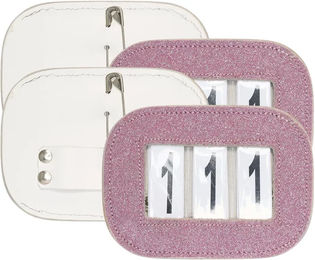 Produktbild von Imperial Riding Glitter Nummer Reiten Rosa Unisex Sattelzubehör 2er Pack