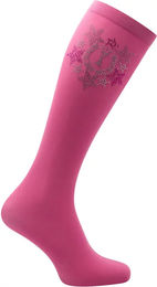 Produktbild von Imperial Riding Glitzy Reitsocken Damen Rosa Größe 35/38
