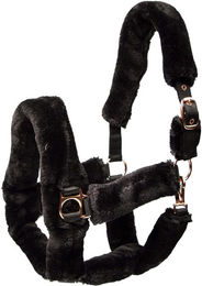 Imperial Riding Go Star Pferdehalfter Stallhalfter Schwarz Full aus Polyester – Bild 1 von 3