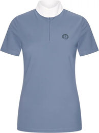 Imperial Riding Grandprix Reitshirt Damen Blau Mesh Sommer XL – Bild 1 von 2