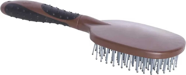 Produktbild von Imperial Riding Grippy Rosshaarbürste für Pferde in Braun
