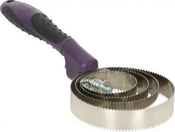 Produktbild von Imperial Riding Grippy Striegel aus Edelstahl in Lila