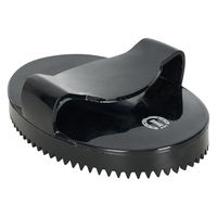 Produktbild von Imperial Riding Gummistriegel Curry Comb Soft Massagebürste für Pferde Schwarz