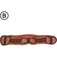 Produktbild von Imperial Riding Gurtschoner Go Star aus Plüsch in Braun 65 cm