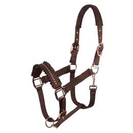 Imperial Riding Halfter Lovely für Pferde aus Kunstleder in Braun – Bild 1 von 2