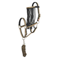 Produktbild von Imperial Riding Halfter-Set für Ponys mit Anbindestrick und Fliegenfransen aus Polyester in Grün