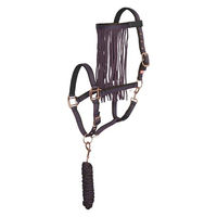 Produktbild von Imperial Riding Halfter-Set für Ponys mit Anbindestrick und Fliegenfransen aus Polyester in Multi Bordeaux