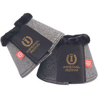 Produktbild von Imperial Riding Hufglocken Ambient Soft Star Hufschutz Black für Ponys