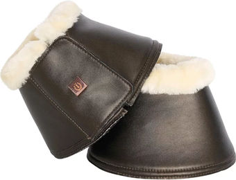 Imperial Riding Hufglocken Lovely Braun mit Neoprenfutter für Vollblut/VB – Bild 1 von 3