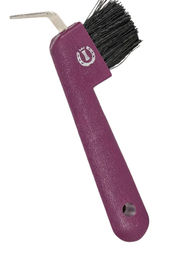 Produktbild von Imperial Riding Hufkratzer mit Bürste Dark Flower Lila aus Kunststoff