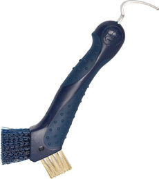 Produktbild von Imperial Riding Hufkratzer mit Metallbürste und ergonomischem Griff in Blau