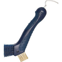 Produktbild von Imperial Riding Hufkratzer mit Metallbürste und ergonomischem Griff in Blau