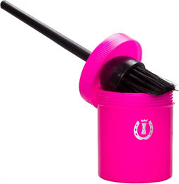Imperial Riding Hufölpinsel für Pferde mit Topf aus Kunststoff in Rosa – Bild 1 von 1