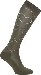 Imperial Riding Imperial Heart Reitsocken Damen Grün Größe 35-38 – Bild 1 von 2