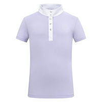Produktbild von Imperial Riding IRH Basic Glam Reitshirt kurzärmelig mit Stehkragen leicht und atmungsaktiv