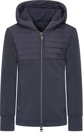 Imperial Riding IRH Brett Kinder Reitjacke Tech Shell Jacke aus Jersey mit Kapuze Navy Größe 116 – Bild 1 von 7