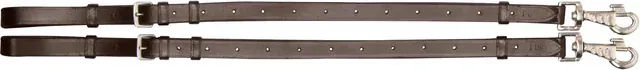 Imperial Riding IRH Core Leder-Ausbinder für Ponys in Braun, verstellbar – Bild 1 von 5