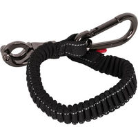 Produktbild von Imperial Riding IRH Flexi Elastische Befestigungsleine für Pferde aus Polyester in Schwarz 40cm - 40 cm