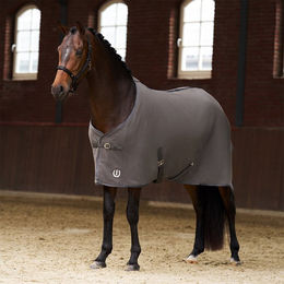 Imperial Riding IRH Fundamental Abschwitzdecke für Pferde aus Fleece in Grau Größe 215 – Bild 1 von 1