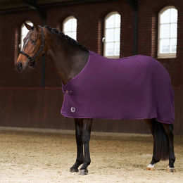Imperial Riding IRH Fundamental Basic Abschwitzdecke für Pferde aus atmungsaktivem Polar-Fleece Schwarz 165 – Bild 1 von 3