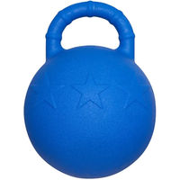 Produktbild von Imperial Riding IRH Horse Ball Spielball für Pferde und Hunde aus Kunststoff in Blau 25cm - 25 cm