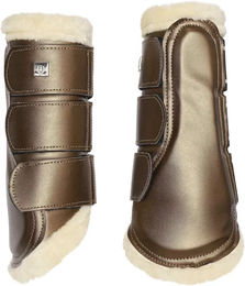 Imperial Riding IRH Lovely Gamaschen für Ponys aus Neopren in Beige oder Braun – Bild 1 von 4