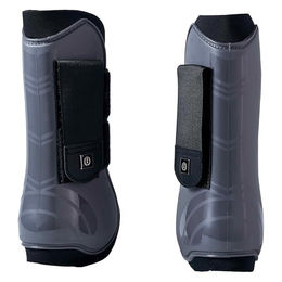 Imperial Riding IRH Lovely Gamaschen für Warmblut in Grau mit Neoprenfutter – Bild 1 von 2