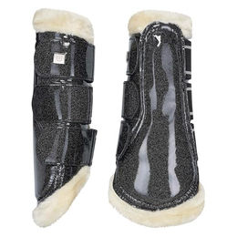 Produktbild von Imperial Riding IRH Lovely Gamaschen für Warmblut in Schwarz aus Neopren