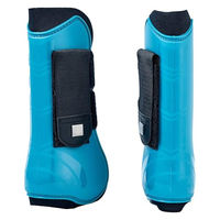 Produktbild von Imperial Riding IRH Lovely Gamaschen für Warmblut mit TPU-Schale und Neoprenfutter Blau Full