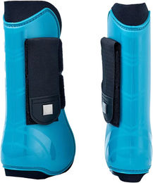 Imperial Riding IRH Lovely Hintergamaschen für Ponys mit Neoprenfutter in Blau – Bild 1 von 3