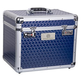 Imperial Riding IRH Shiny Putzbox mit Zahlenschloss und Spiegel in Blau – Bild 1 von 6